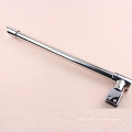 Frameless Stainless steel Fixed Panel Shower Door Stabilizer Support Bars with Adjustable Header